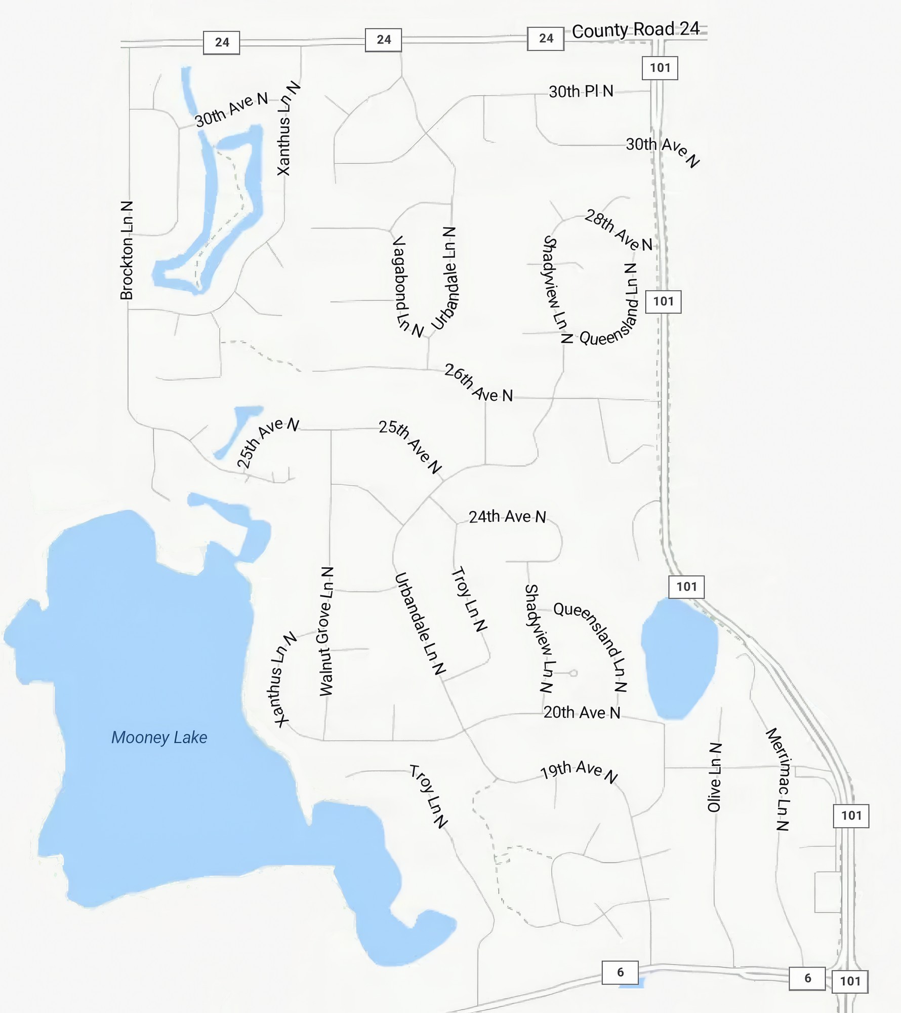 Lawn Cheetahs service area map